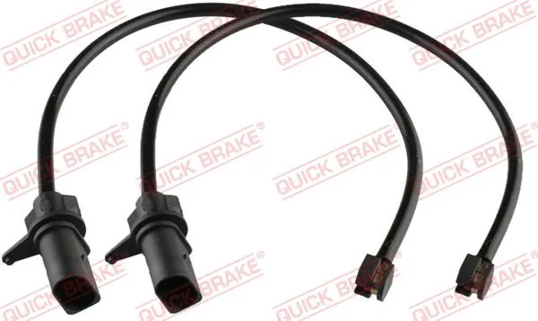 Warning Contact, brake pad wear